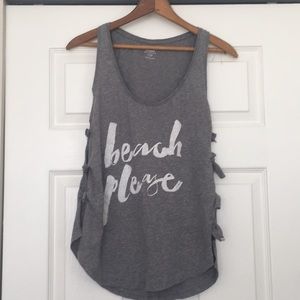 Old Navy "Beach Please" Tank